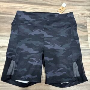 Victoria's Secret Blue Camo Athletic Shorts